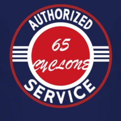Authorized Service 1965 MERCURY CYCLONE Dark T Shirt