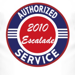 Authorized Service 2010 Cadillac Escalade T Shirt