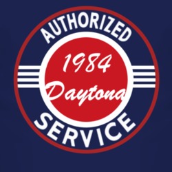 Authorized Service 1984 Chrysler Daytona Dark T Shirt