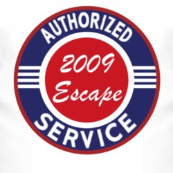 Authorized Service 2009 Escape T Shirt
