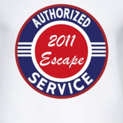 Authorized Service 2011 Escape T Shirt