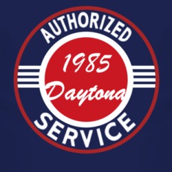 Authorized Service 1985 Dodge Daytona Dark T Shirt