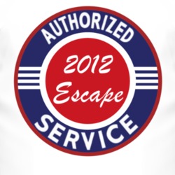 Authorized Service 2012 Escape T Shirt