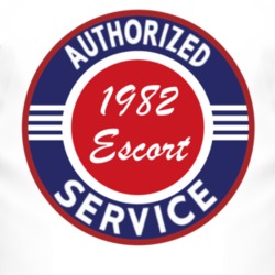 Authorized Service 1982 Escort T Shirt