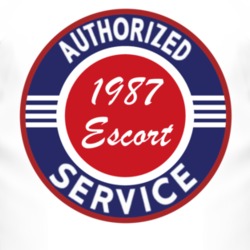 Authorized Service 1987 Escort T Shirt