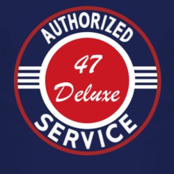 Authorized Service 1947 Dodge Deluxe Dark T Shirt