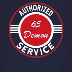 Authorized Service 1965 Dodge Demon Dark T Shirt