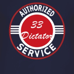 Authorized Service 1933 Studebaker Dictator Dark T Shirt