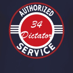 Authorized Service 1934 Studebaker Dictator Dark T Shirt