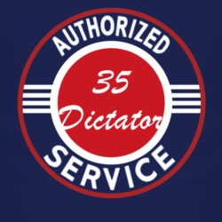 Authorized Service 1935 Studebaker Dictator Dark T Shirt