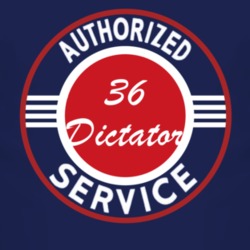 Authorized Service 1936 Studebaker Dictator Dark T Shirt