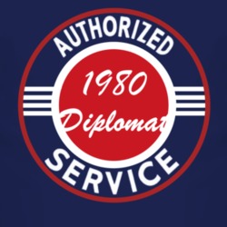 Authorized Service 1980 Dodge Diplomat Dark T Shirt