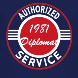 Authorized Service 1981 Dodge Diplomat Dark T Shirt