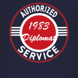 Authorized Service 1983 Dodge Diplomat Dark T Shirt