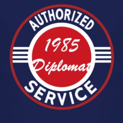 Authorized Service 1985 Dodge Diplomat Dark T Shirt