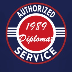 Authorized Service 1989 Dodge Diplomat Dark T Shirt