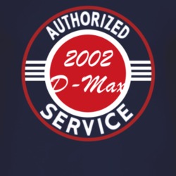 Authorized Service 2002 Chevy D-Max Dark T Shirt