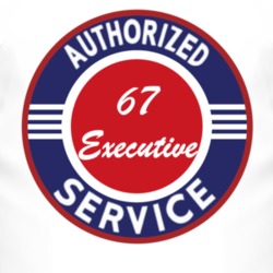 Authorized Service 1967 Pontiac Executive T Shirt