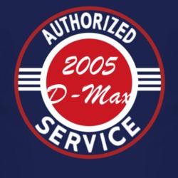 Authorized Service 2005 Chevy D-Max Dark T Shirt