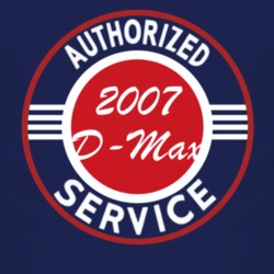Authorized Service 2007 Chevy D-Max Dark T Shirt