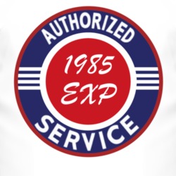 Authorized Service 1985 EXP T Shirt