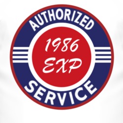 Authorized Service 1986 EXP T Shirt