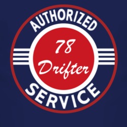 Authorized Service 1978 Chrysler Drifter Dark T Shirt