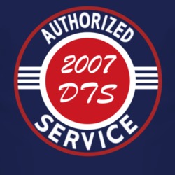 Authorized Service 2007 Cadillac DTS Dark T Shirt