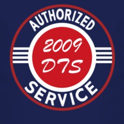 Authorized Service 2009 Cadillac DTS Dark T Shirt