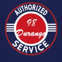 Authorized Service 1998 Dodge Durango Dark T Shirt