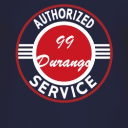 Authorized Service 1999 Dodge Durango Dark T Shirt