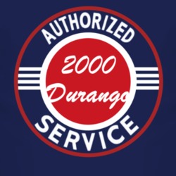 Authorized Service 2000 Dodge Durango Dark T Shirt
