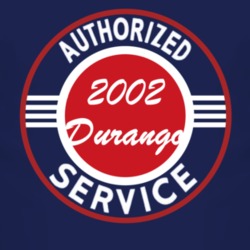 Authorized Service 2002 Dodge Durango Dark T Shirt