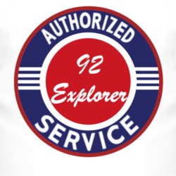 Authorized Service 1992 Explorer T Shirt