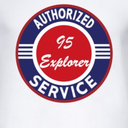 Authorized Service 1995 Explorer T Shirt