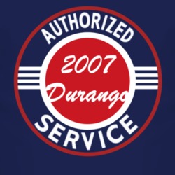 Authorized Service 2007 Dodge Durango Dark T Shirt