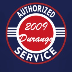 Authorized Service 2009 Dodge Durango Dark T Shirt