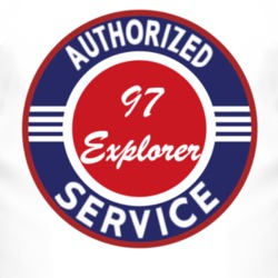 Authorized Service 1997 Explorer T Shirt