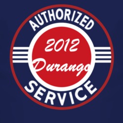 Authorized Service 2012 Dodge Durango Dark T Shirt