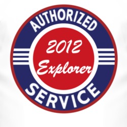 Authorized Service 2012 Explorer T Shirt