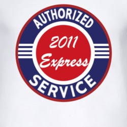 Authorized Service 2011 Chevy Express T Shirt
