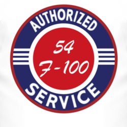Authorized Service 1954 F-100 T Shirt