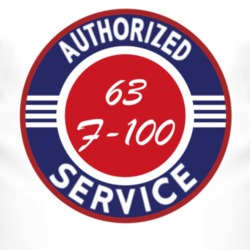 Authorized Service 1963 F-100 T Shirt