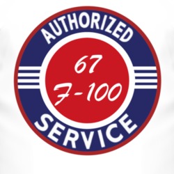 Authorized Service 1967 F-100 T Shirt