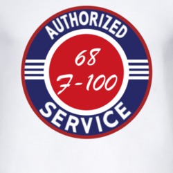 Authorized Service 1968 F-100 T Shirt