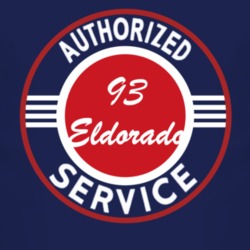 Authorized Service 1993 Cadillac Eldorado Dark T Shirt