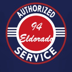 Authorized Service 1994 Cadillac Eldorado Dark T Shirt