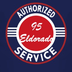 Authorized Service 1995 Cadillac Eldorado Dark T Shirt