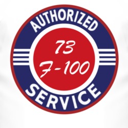 Authorized Service 1973 F-100 T Shirt