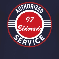 Authorized Service 1997 Cadillac Eldorado Dark T Shirt